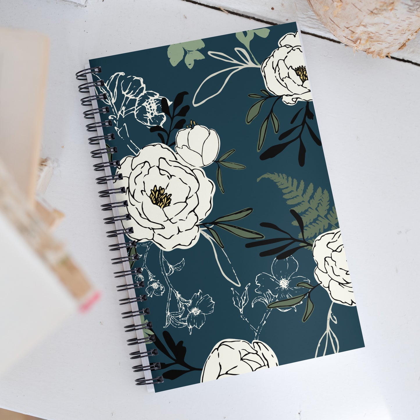 Blooming Possibilities Spiral Notebook